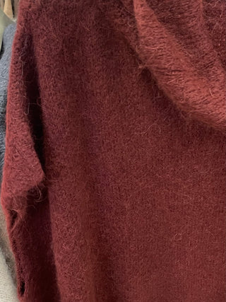 Alpaca poncho Alexandra