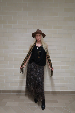 Tyllkjol rak modell leopard