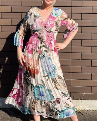 sidenklänning DRÖMMAR