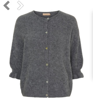 Stickad alpackajacka Rosanna