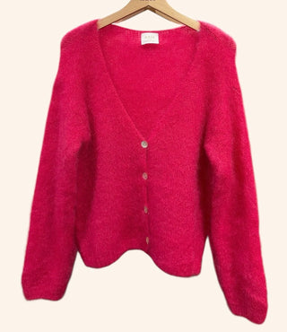 Kid mohair Neuletakki Alyssa