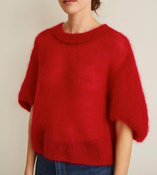 Mohairstickad Anastasia