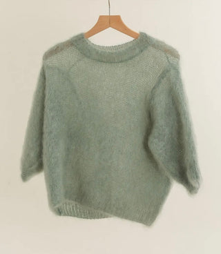 Mohairstickad Anastasia