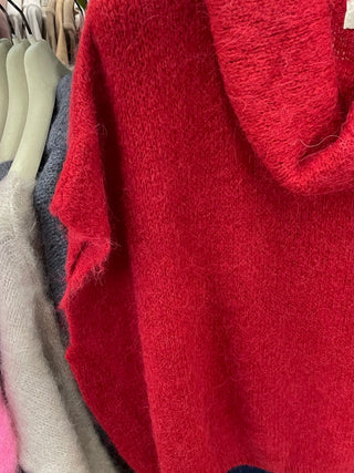 Alpaca poncho Alexandra