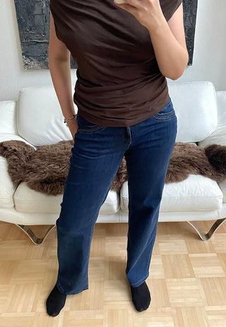 FARKUT Lone suoralahje tummapesu