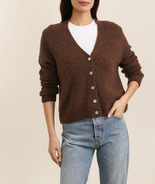 Alpakkaneuletakki Erika