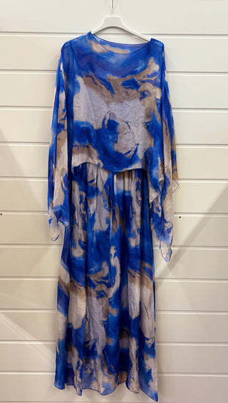 KLÄNNING I SILKEVISKOS