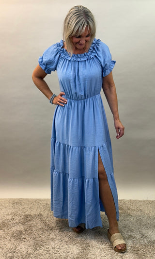 Viskosklänning Elena