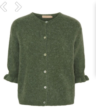 Stickad alpackajacka Rosanna