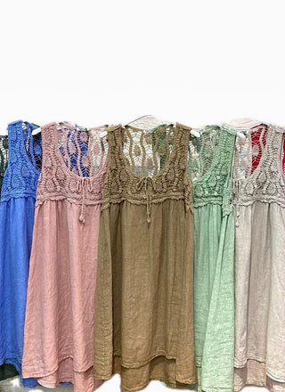 Linneklänning Alina