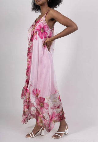 Klänning i sidenviskos Inka