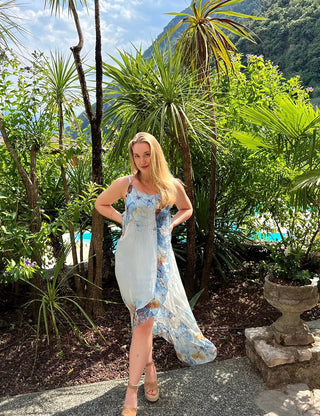 Klänning i sidenviskos Inka