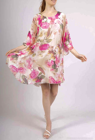 Sidenklänning Alina