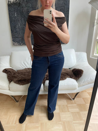 FARKUT Lone suoralahje tummapesu