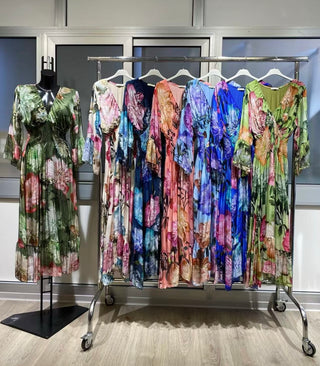 sidenklänning DRÖMMAR