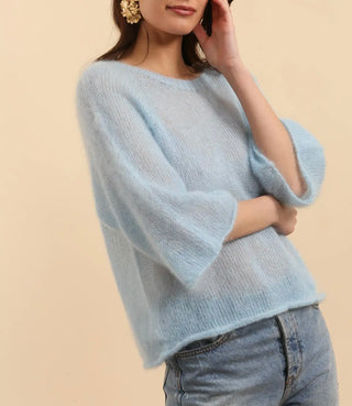 Mohairtröja sötnos