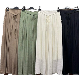 Eleganta viskosbyxor