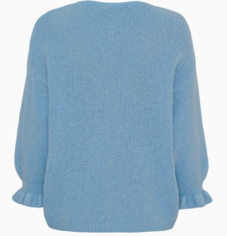 Stickad alpackajacka Rosanna