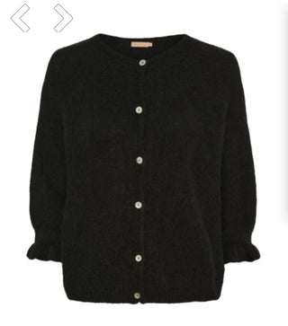 Stickad alpackajacka Rosanna