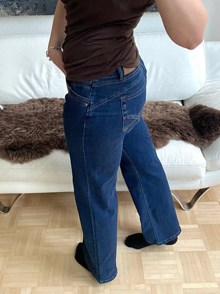 FARKUT Lone suoralahje tummapesu