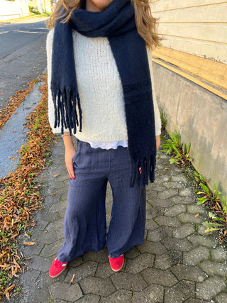 Randiga LINNEBYXOR/ linnebyxor