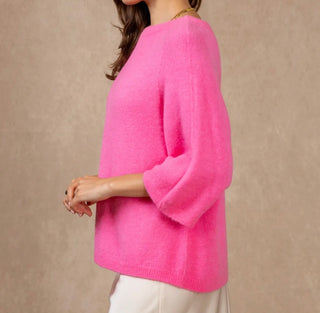 Kidmohair neule Coral