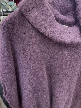 Alpaca poncho Alexandra