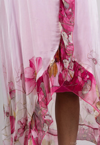 Klänning i sidenviskos Inka