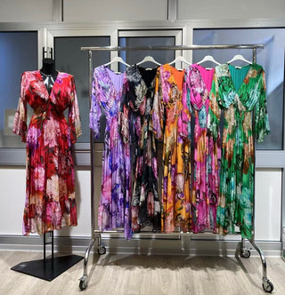 sidenklänning DRÖMMAR