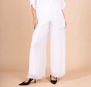 Silkkiviskoosihousut Summer