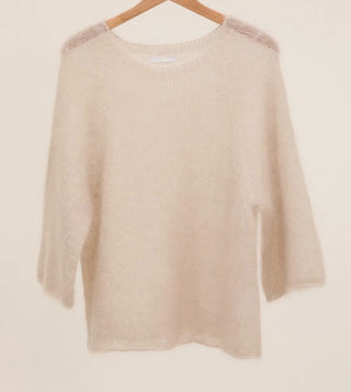 Mohairtröja sötnos