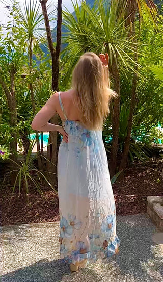 Klänning i sidenviskos Inka