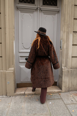 Pälskappa Lady Leopard