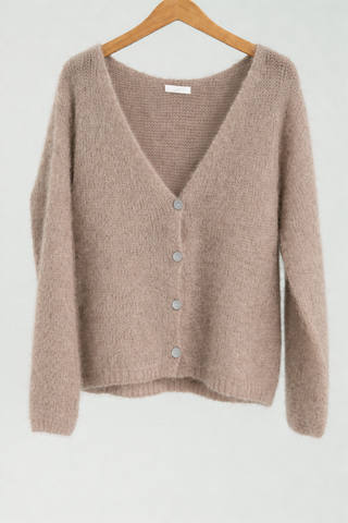 Kidmohair Neuletakki Alyssa