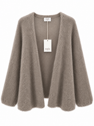 Kid mohair -neuletakki Adele