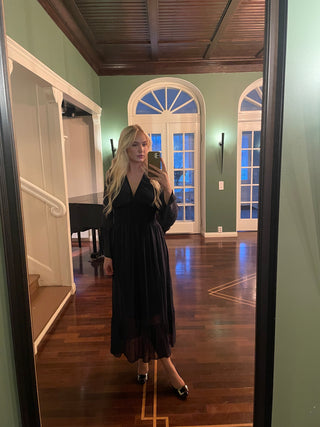 sidenklänning Mindy