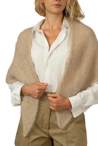 Kid Mohair Poncho BEA