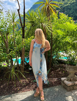 Klänning i sidenviskos Inka