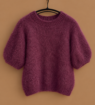 Mohairneulepusero Selena (lyhyet hihat)