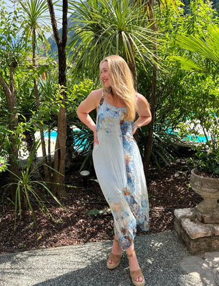 Klänning i sidenviskos Inka