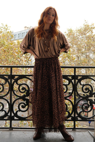 Tyllkjol rak modell leopard