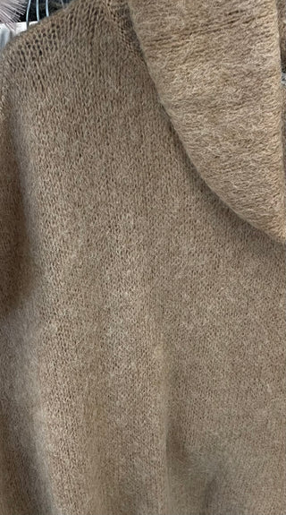 Alpaca poncho Alexandra