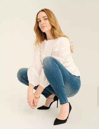 JEANS AMELIÉ SLIM (avsmalnande)