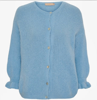 Stickad alpackajacka Rosanna