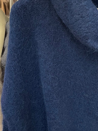 Alpaca poncho Alexandra