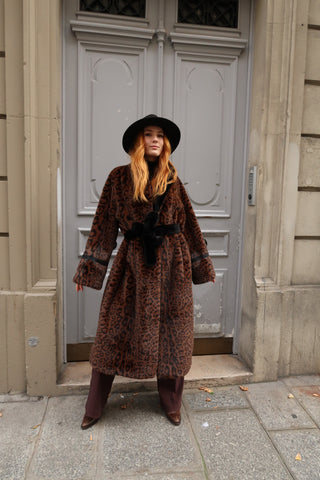 Pälskappa Lady Leopard