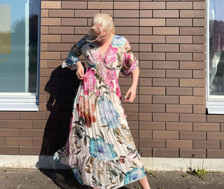 sidenklänning DRÖMMAR