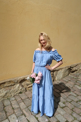 Viskosklänning Elena