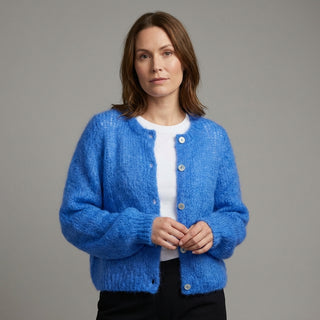 Kid Mohairneuletakki Sofi (napillinen)